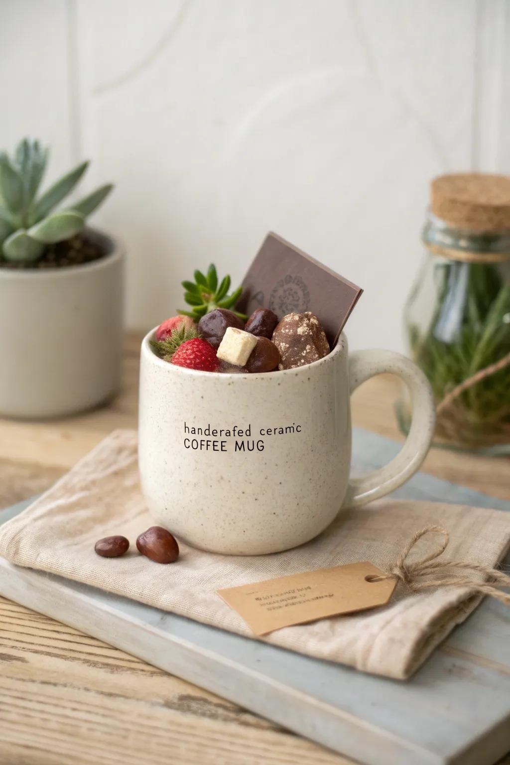 Discover the joy of giving with a personalized gift mug surprise!