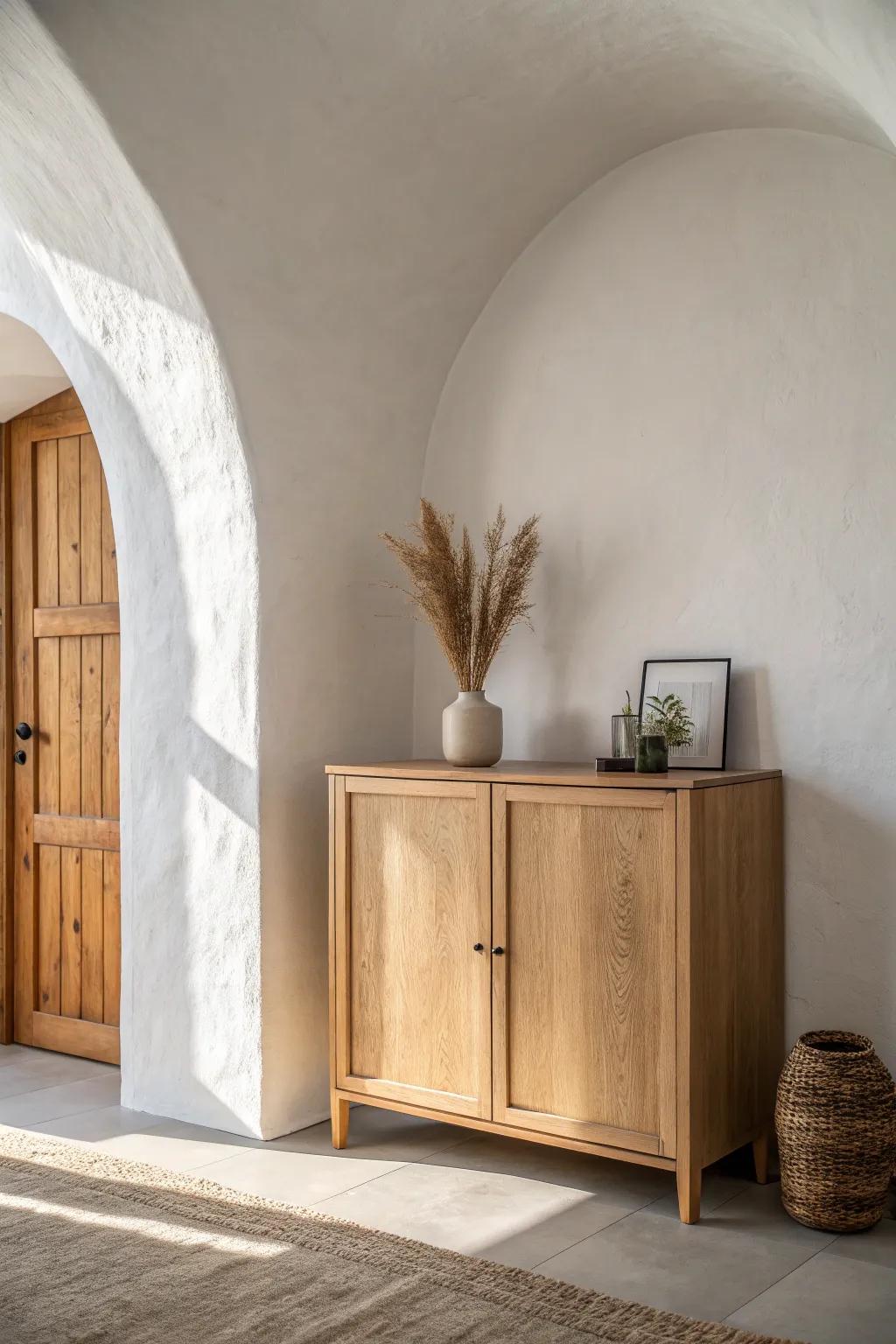 A floating cove ceiling with a bottom reveal adds soft drama and frames your favorite piece.