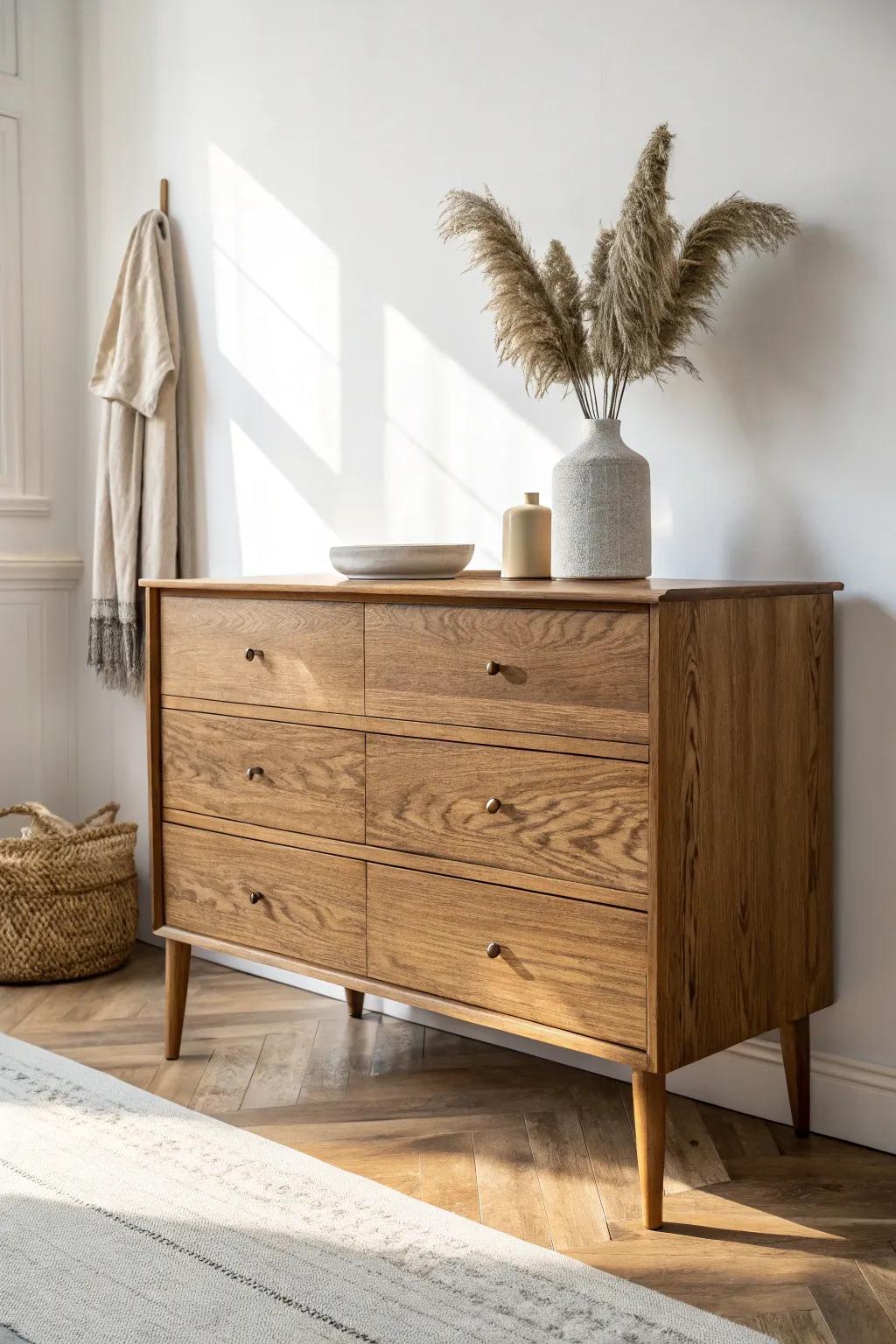 Strip, sand, and seal—watch hidden wood grain turn your old dresser into a timeless showpiece.