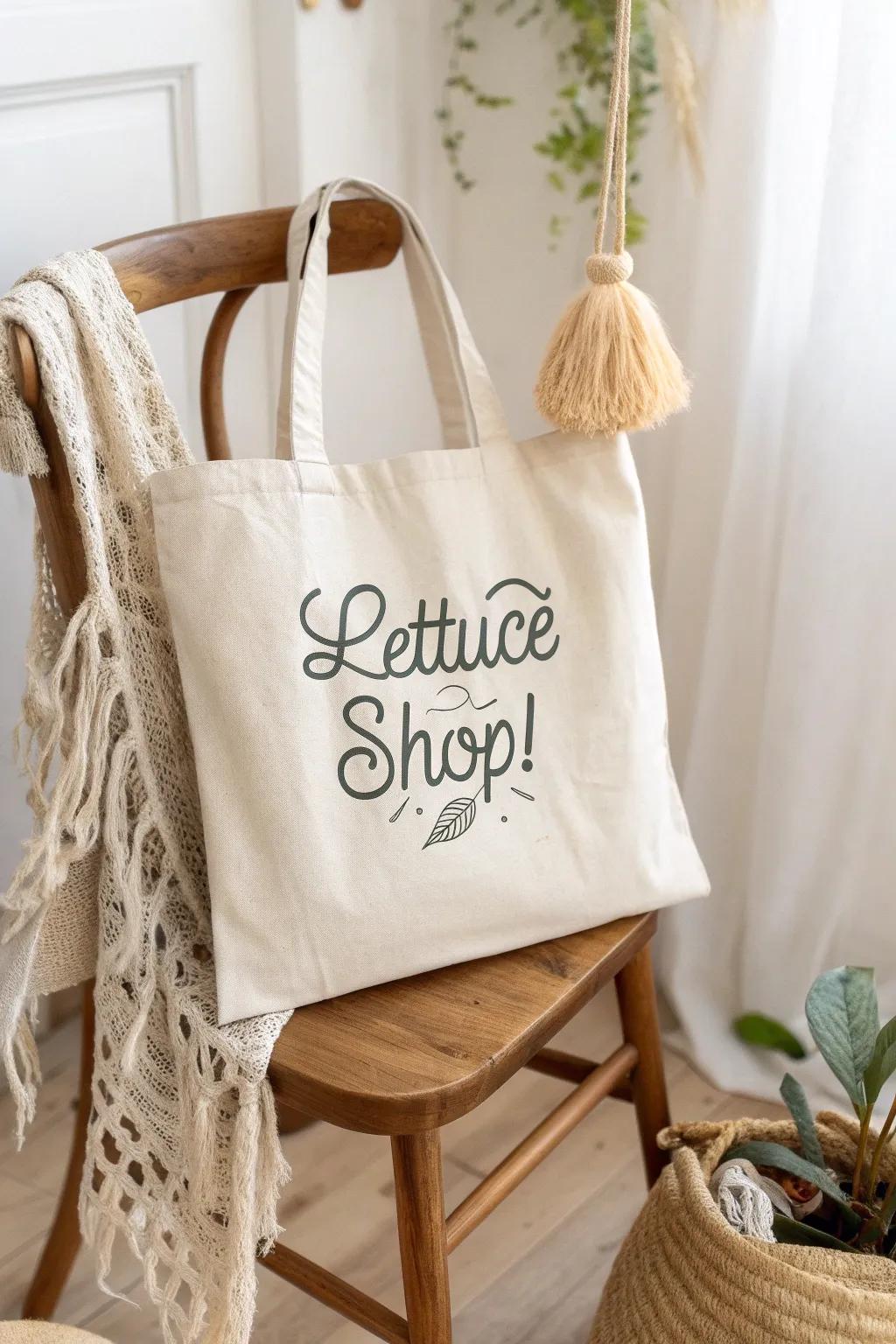 Elevate your tote game with playful HTV designs – perfect for a chic farmer's market run!