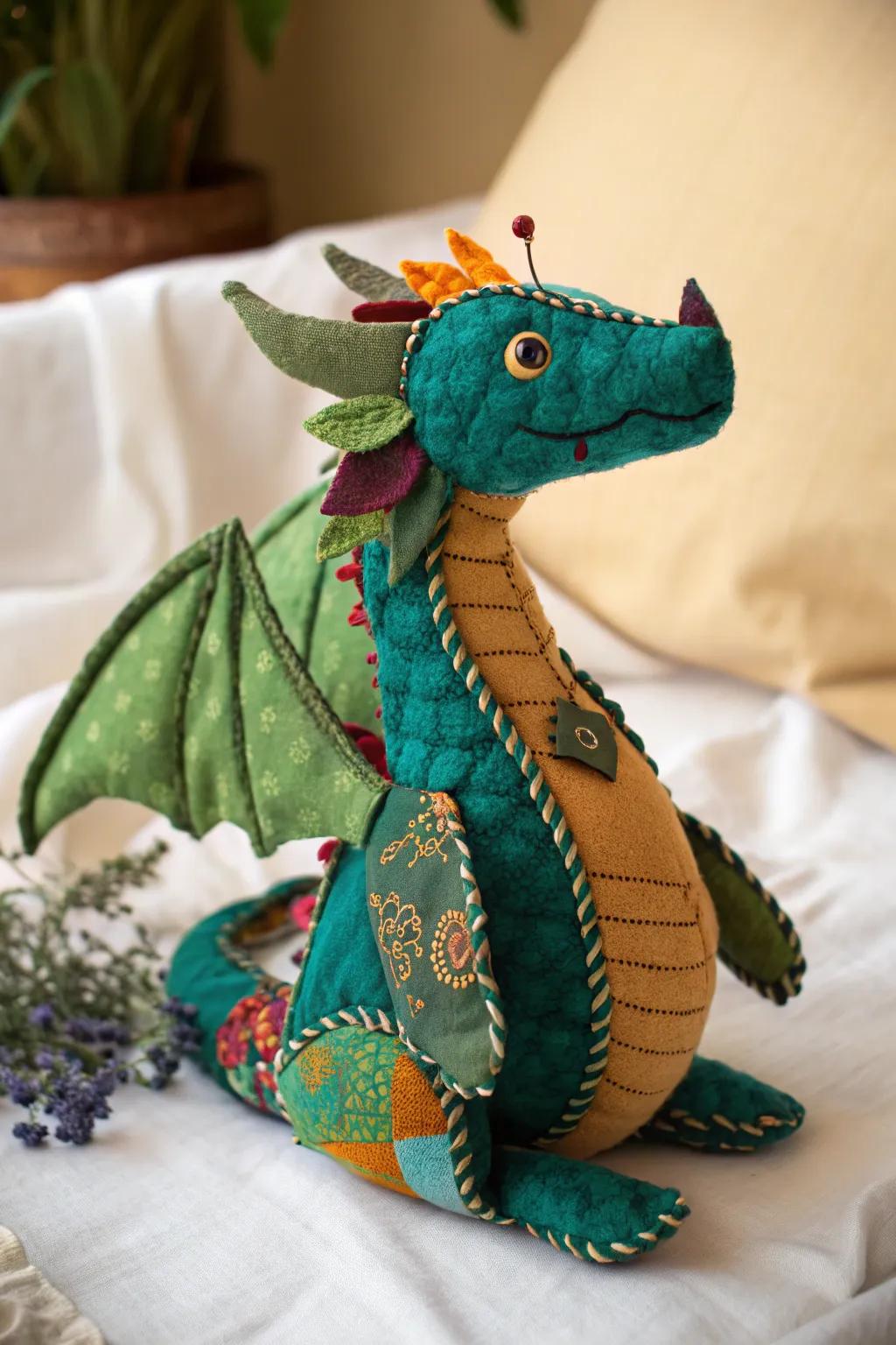 Craft a world of imagination with whimsical fabric scrap puppets.