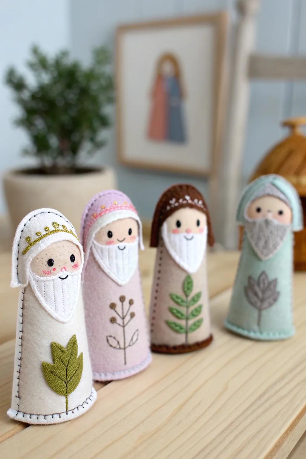 Bring the Passover story to life with these charming Ten Plagues finger puppets, blending simplicity with a touch of Boho elegance.