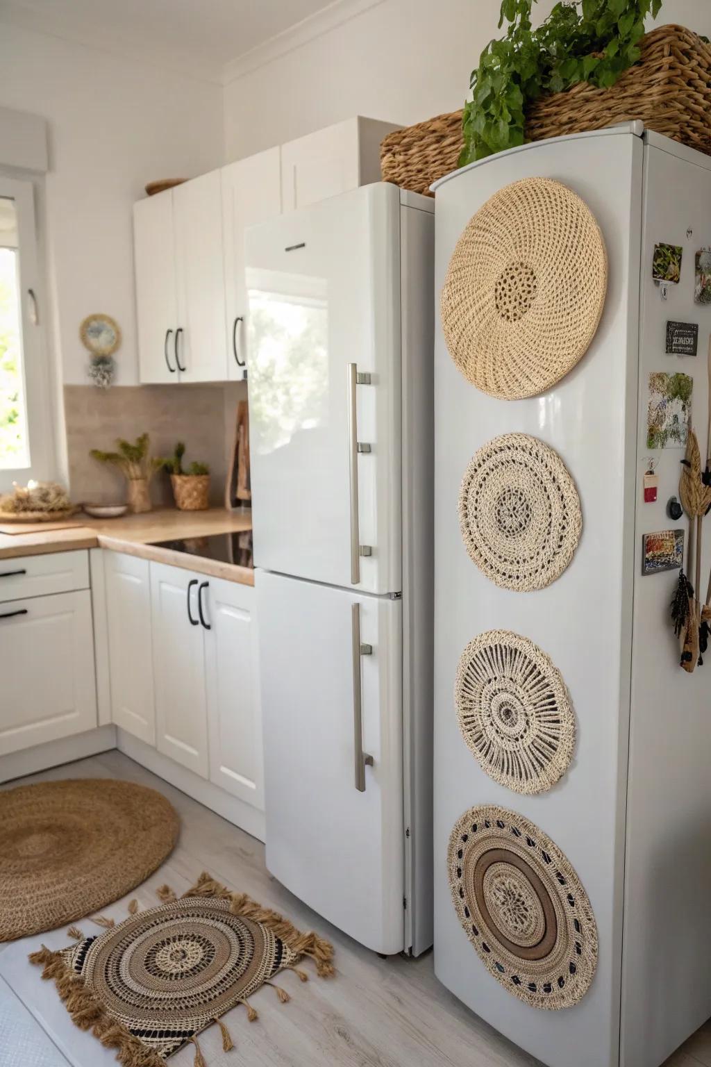 Elevate your kitchen decor with magnetic charm—where simplicity meets boho elegance.