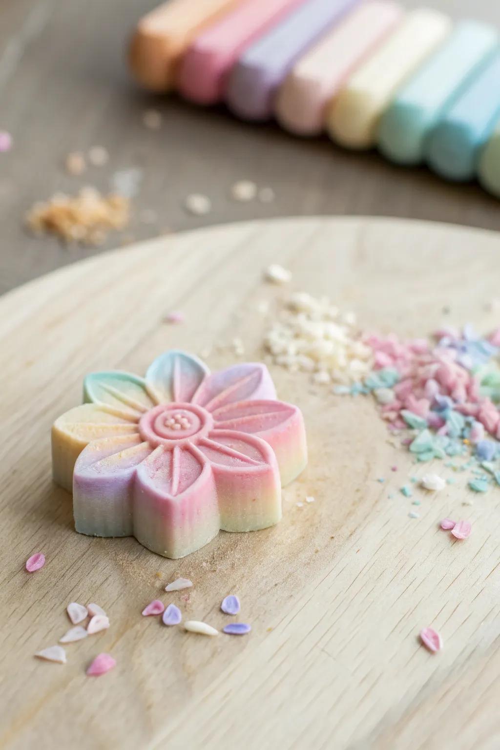 Rediscover the joy of childhood creativity with beautifully crafted homemade crayons.