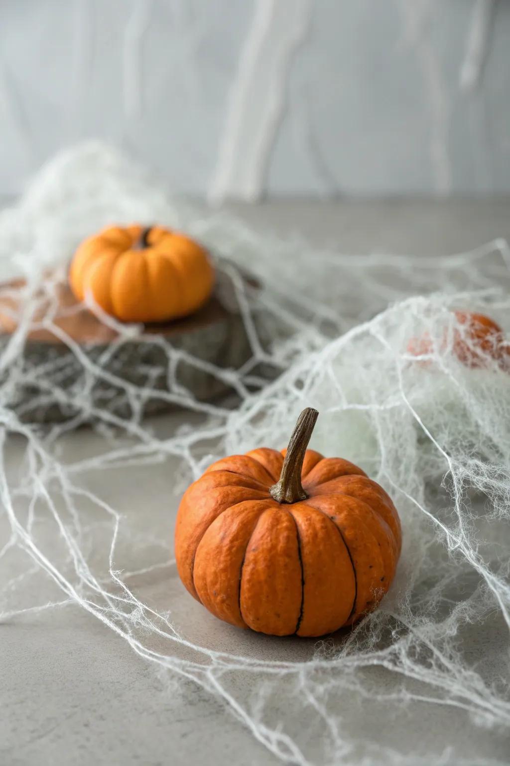 Embrace autumn elegance with a touch of Halloween charm. 🎃✨ #PumpkinPerfection