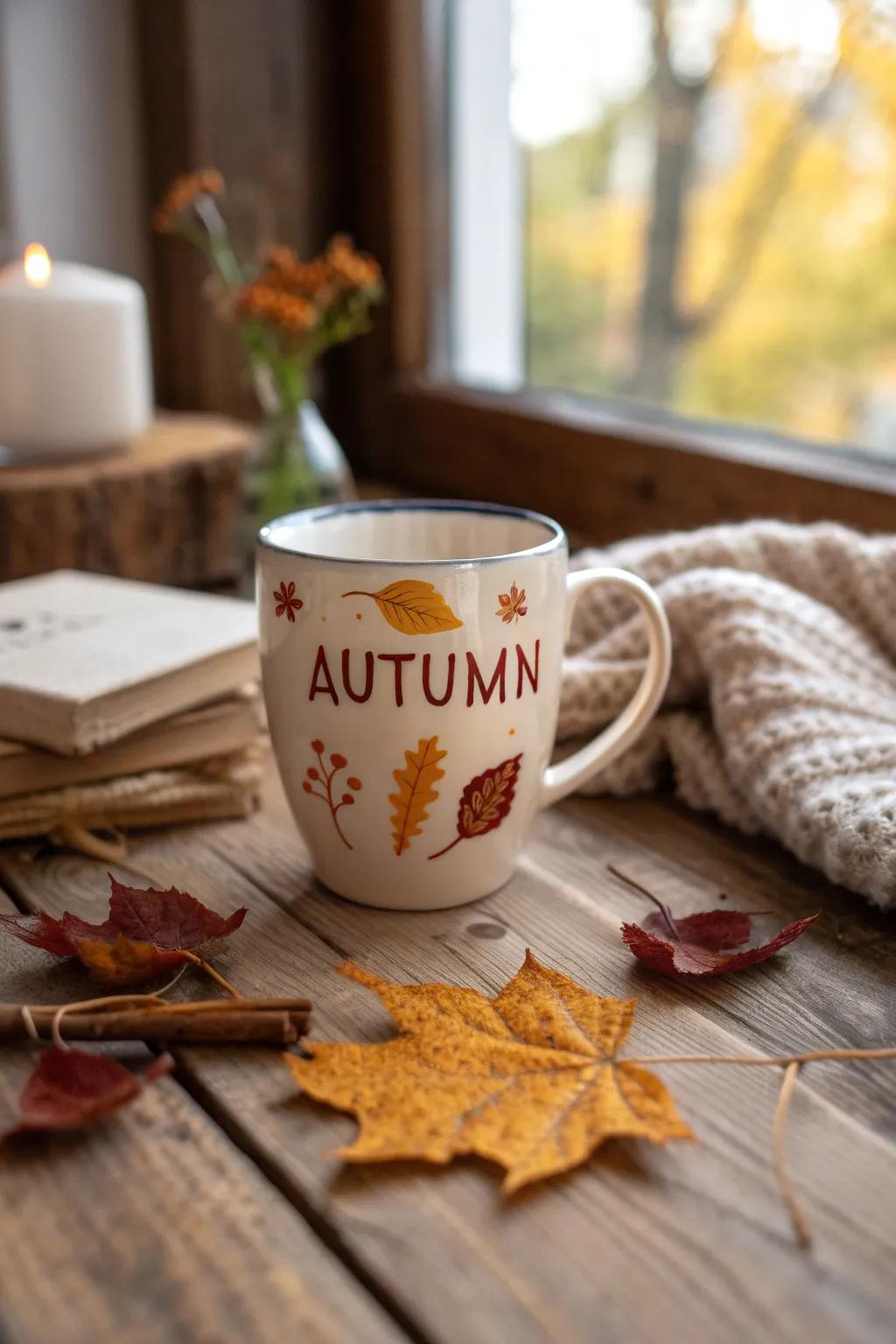 Embrace the season with a personalized touch—craft your own fall-inspired mug and savor every cozy sip.