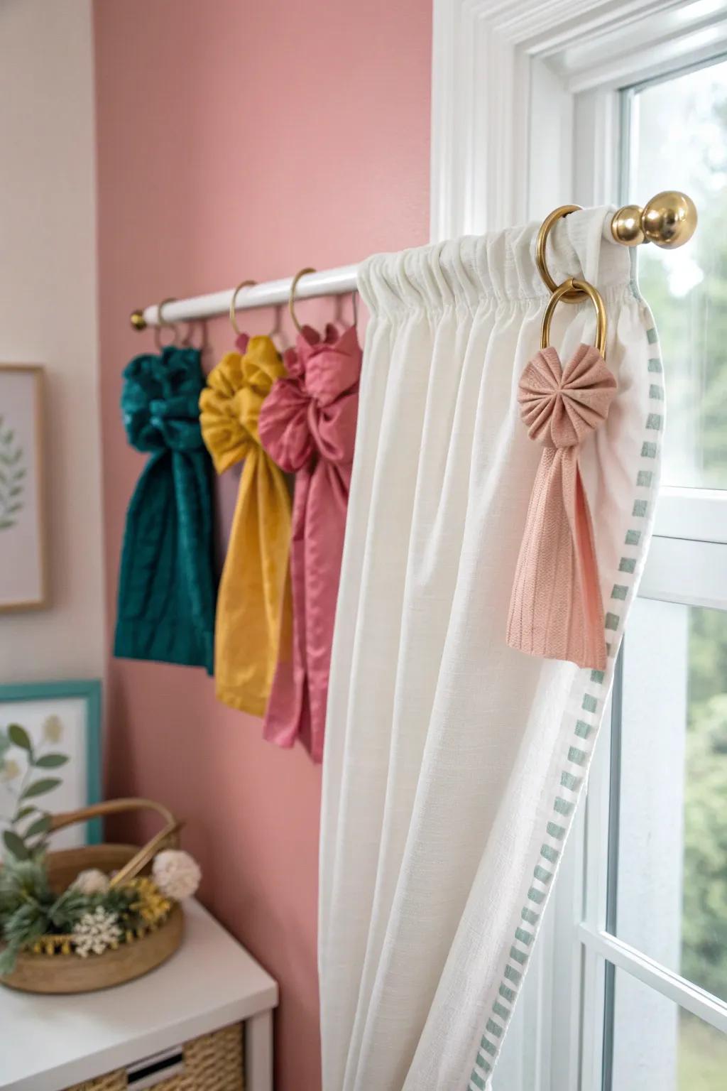 Effortless organization meets Scandinavian charm. Transform baby headband chaos into a curated display with a touch of boho elegance.