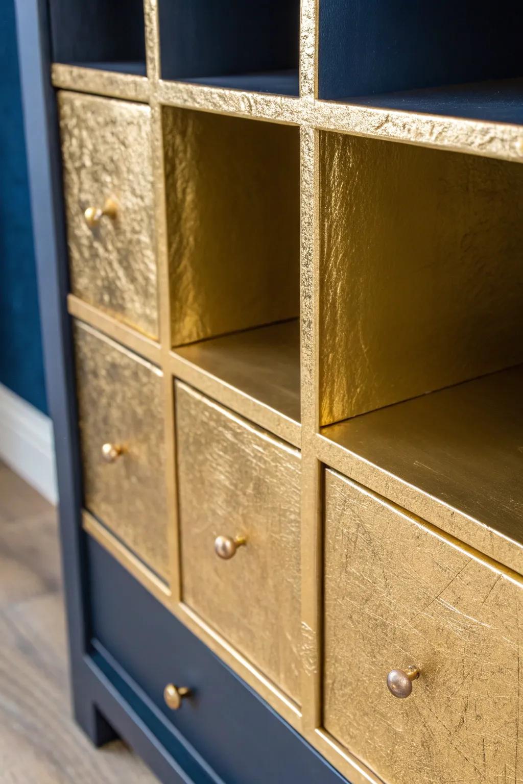 Transform your space with the elegance of metallic accents—where craftsmanship meets luxury.