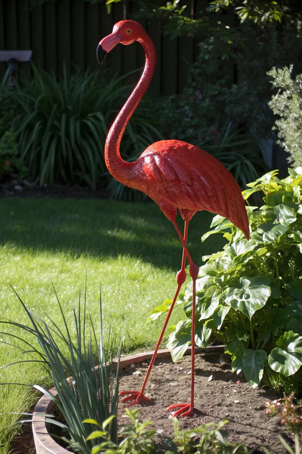 Elevate your garden's style with bold, powder-coated sculptures.