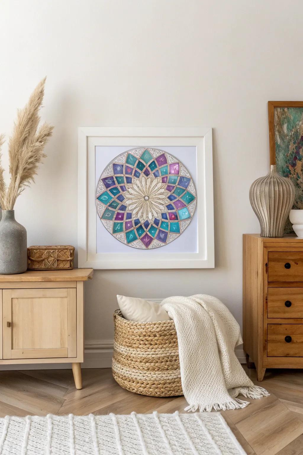 Transform old CDs into dazzling mosaic art and let your creativity shine!