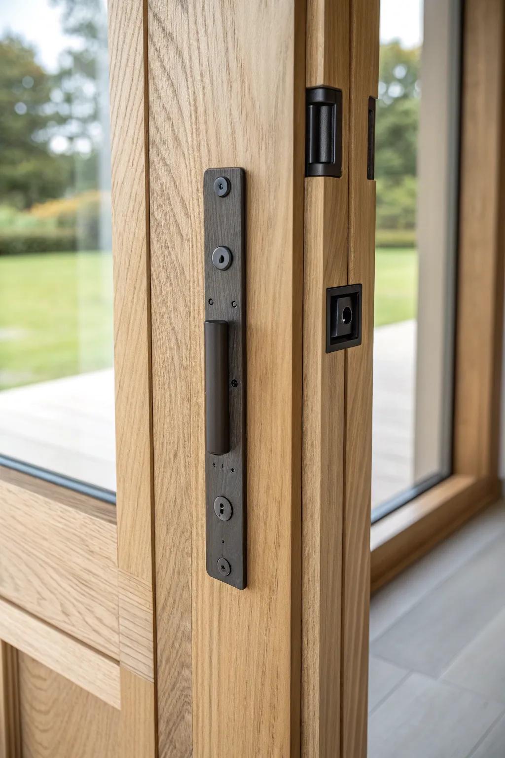 Reinforced jamb + deep strike: the quiet upgrade that makes a wood door feel secure.
