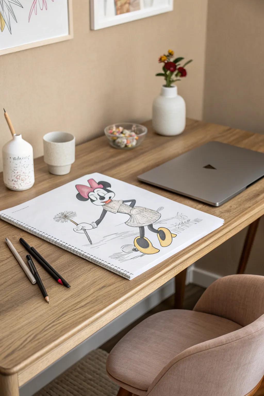 Unleash your creativity with charming cartoon characters – where classic meets modern flair. 🎨✨