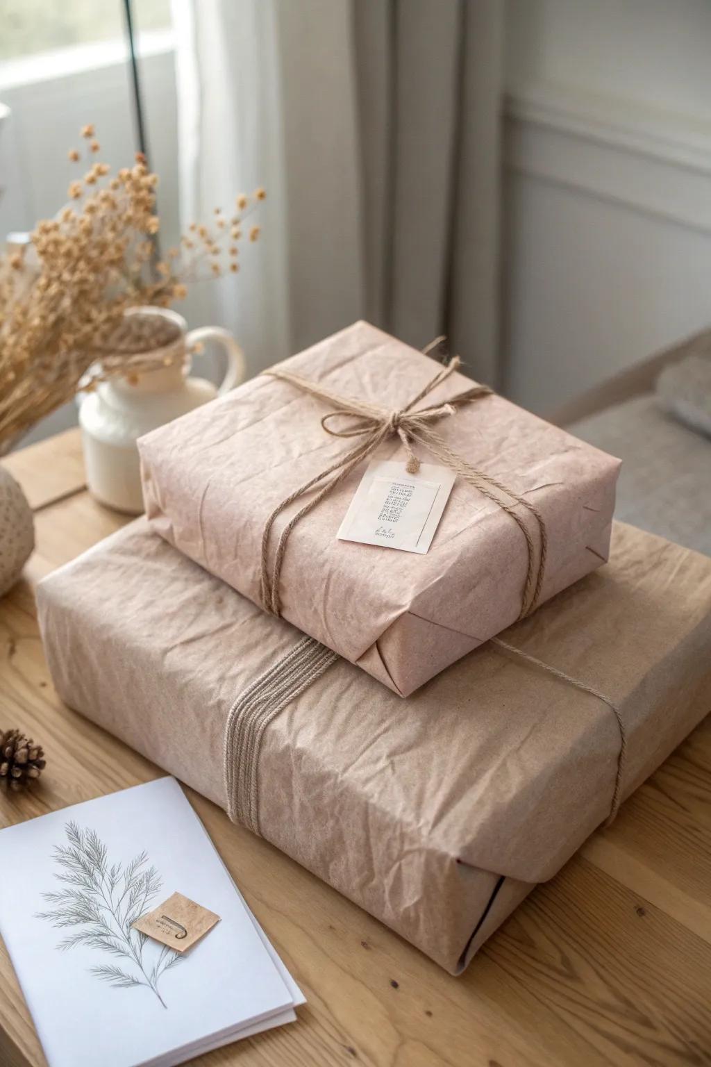 Unwrap the mystery: Embrace the art of anticipation with our Puzzle Wrap gift idea.