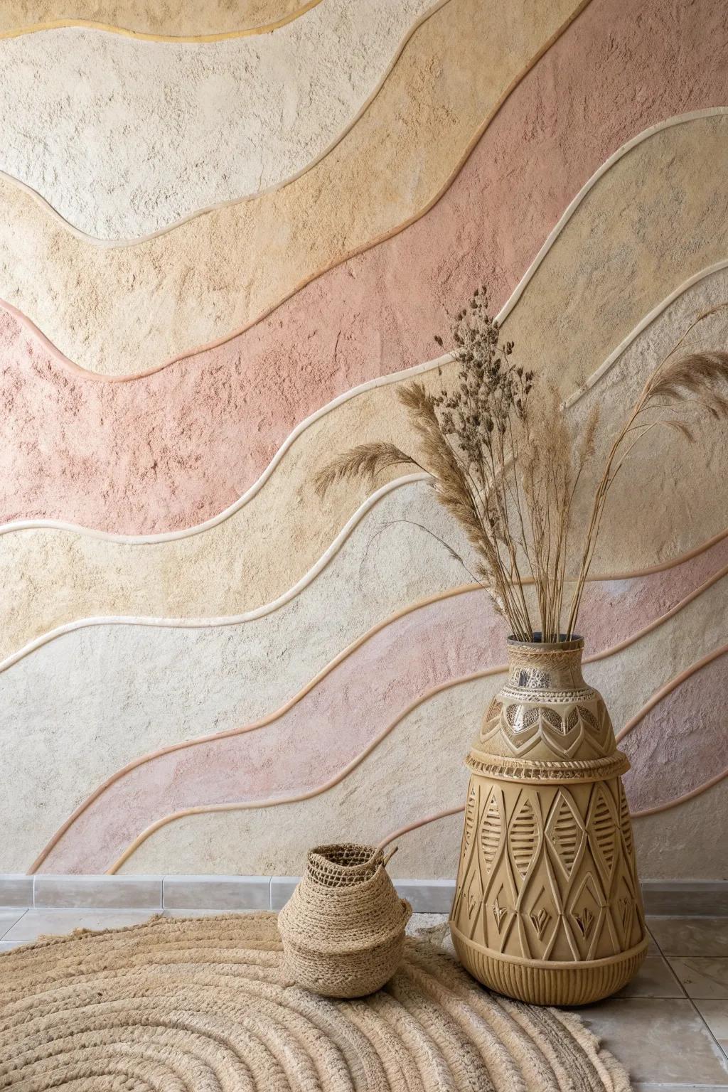 Embrace rustic charm with the timeless art of rag rolling. Let textures and earthy tones transform your space into a warm, handcrafted haven.