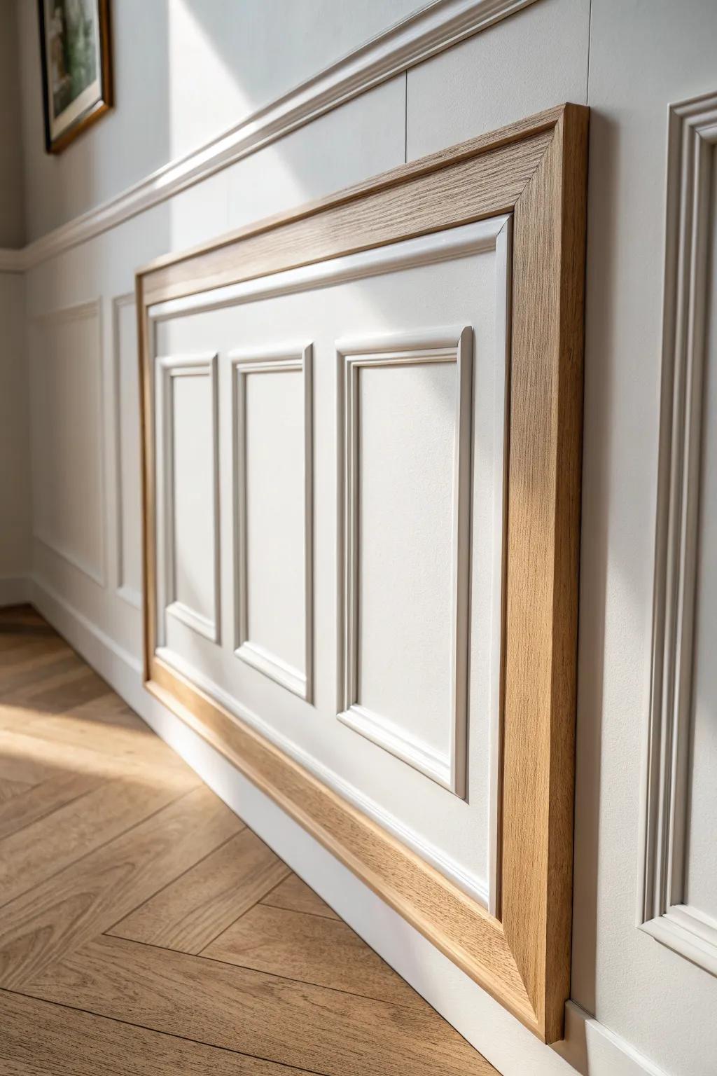 Nested rectangles add instant old-home polish—clean, sculptural detail that looks far pricier.