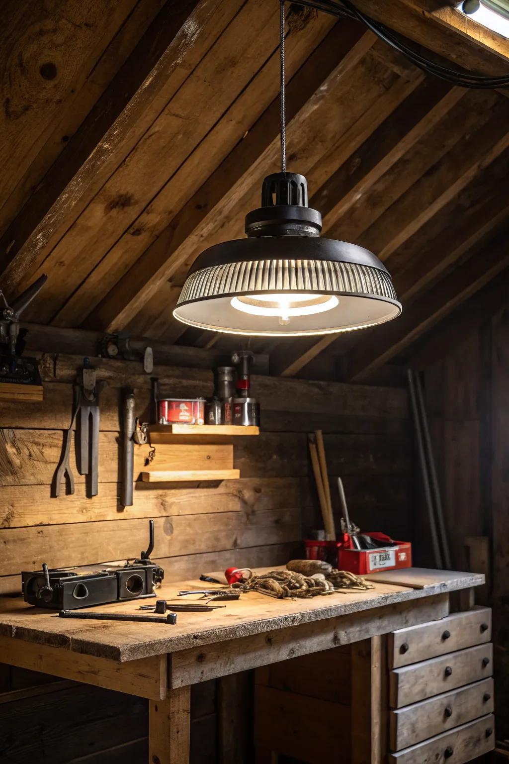 Transform your workspace with a stylish lighting upgrade that brings both functionality and flair.