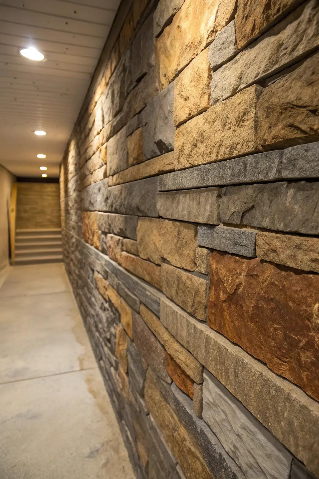 Transform your space with the timeless charm of stone veneer.