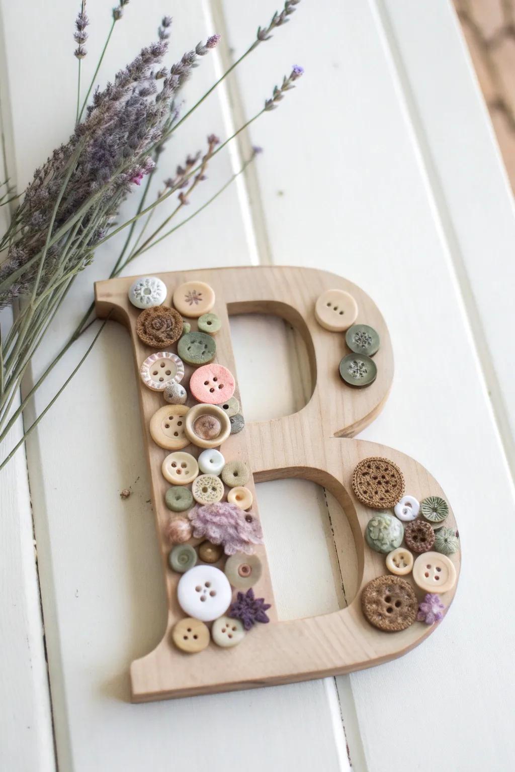 Craft your own story: B is for Buttons. Embrace simplicity and vintage charm.
