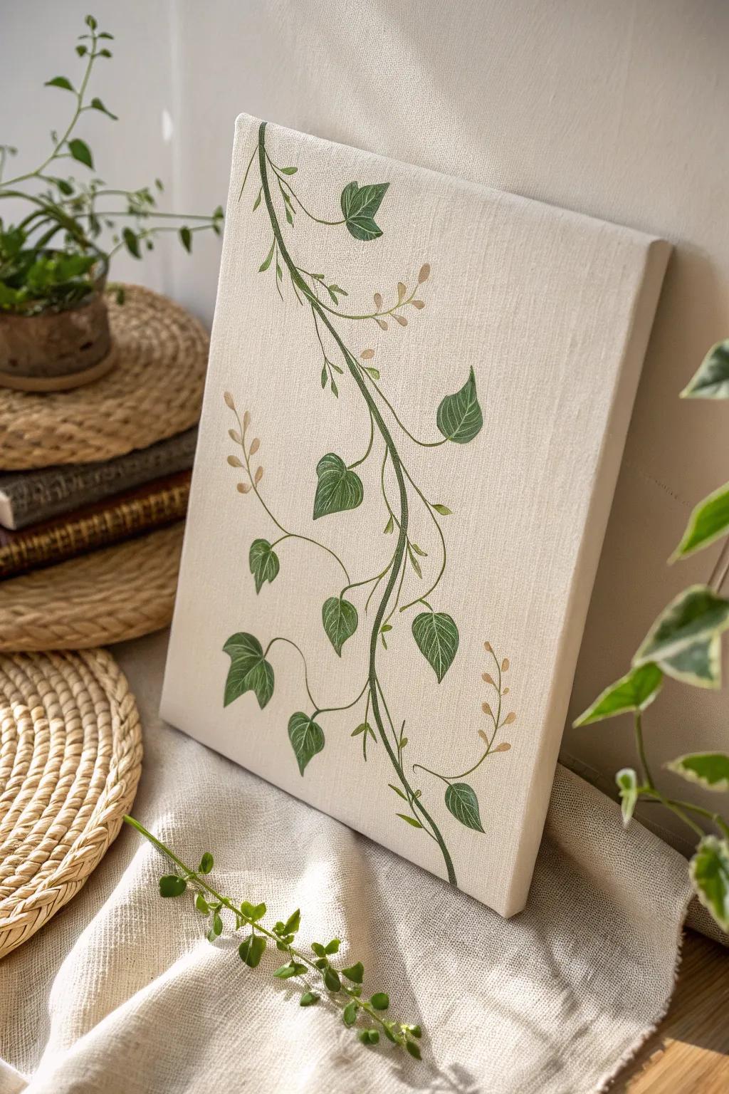 Discover the art of simplicity with this enchanting vine – a masterpiece of elegance and depth.