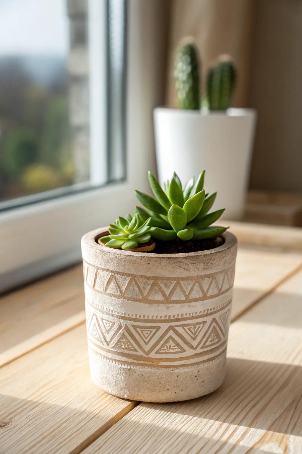 Elevate your party favors with these charming decorative plant pots. Perfect for adding a touch of nature to any home!