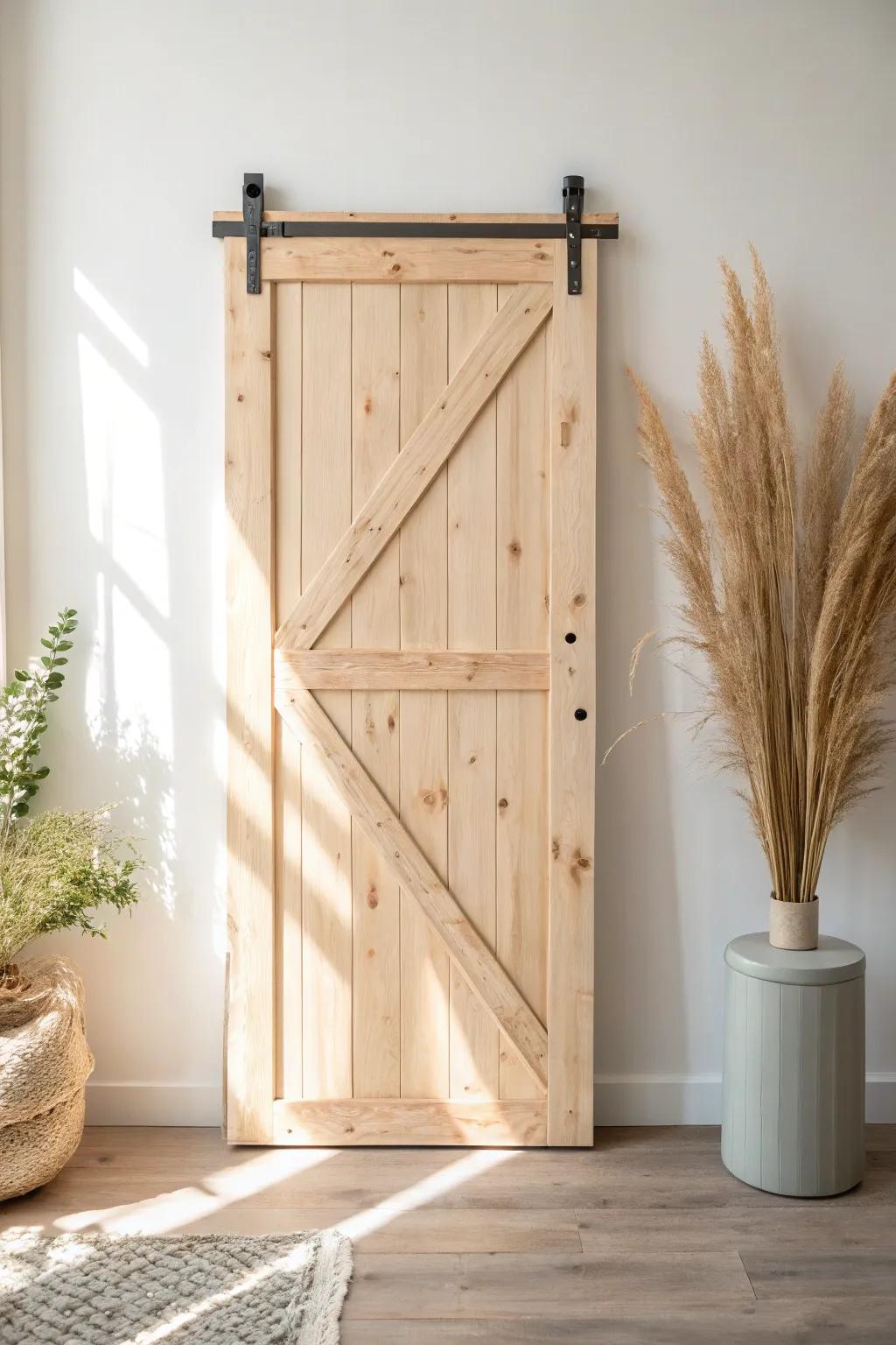 A lightweight DIY barn door backdrop turns any Sweet 16 dessert bar into a farmhouse statement.