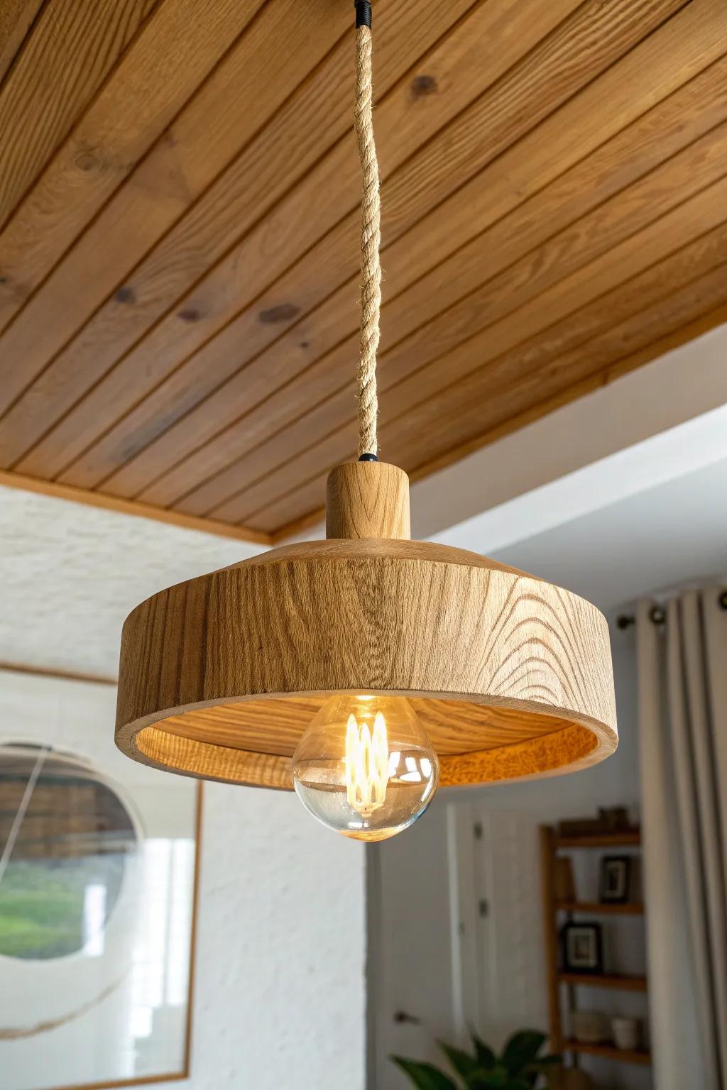 Warm 2700K glow that brings out honey tones and makes wood grain look rich and cozy.