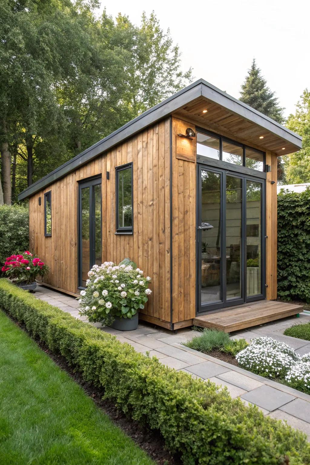 Transform your space with a multi-functional 12x20 shed that blends craftsmanship with creativity.