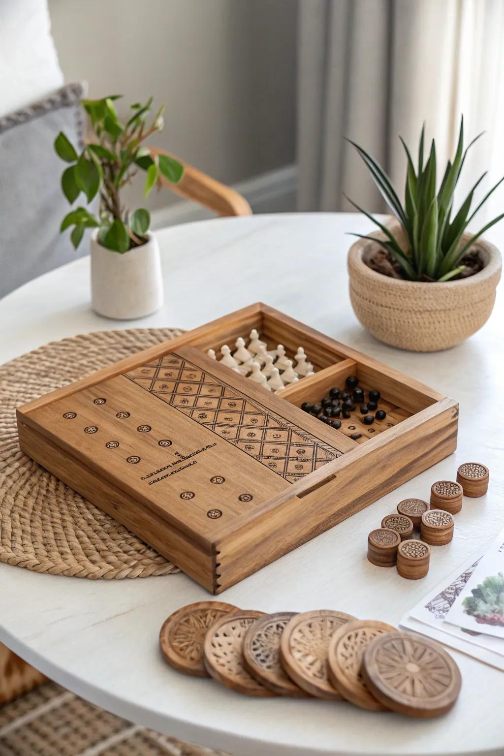 Elevate your game night with the charm of handcrafted reverse charades.