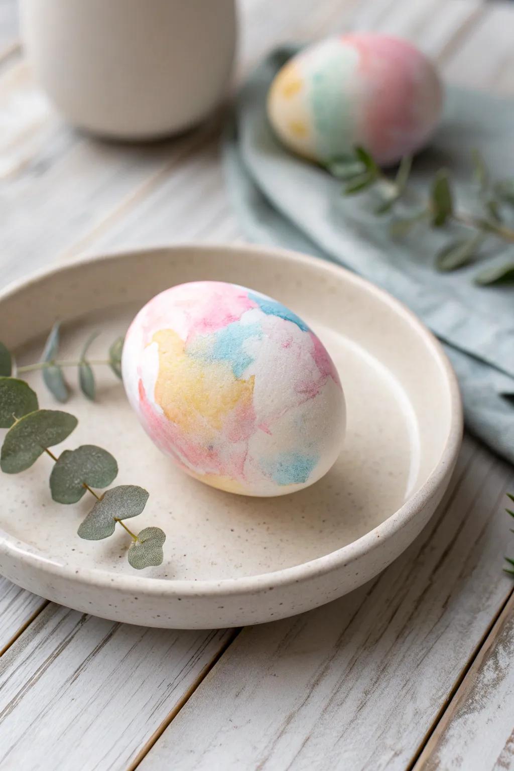 Discover the magic of watercolor eggs for a charming Easter delight.