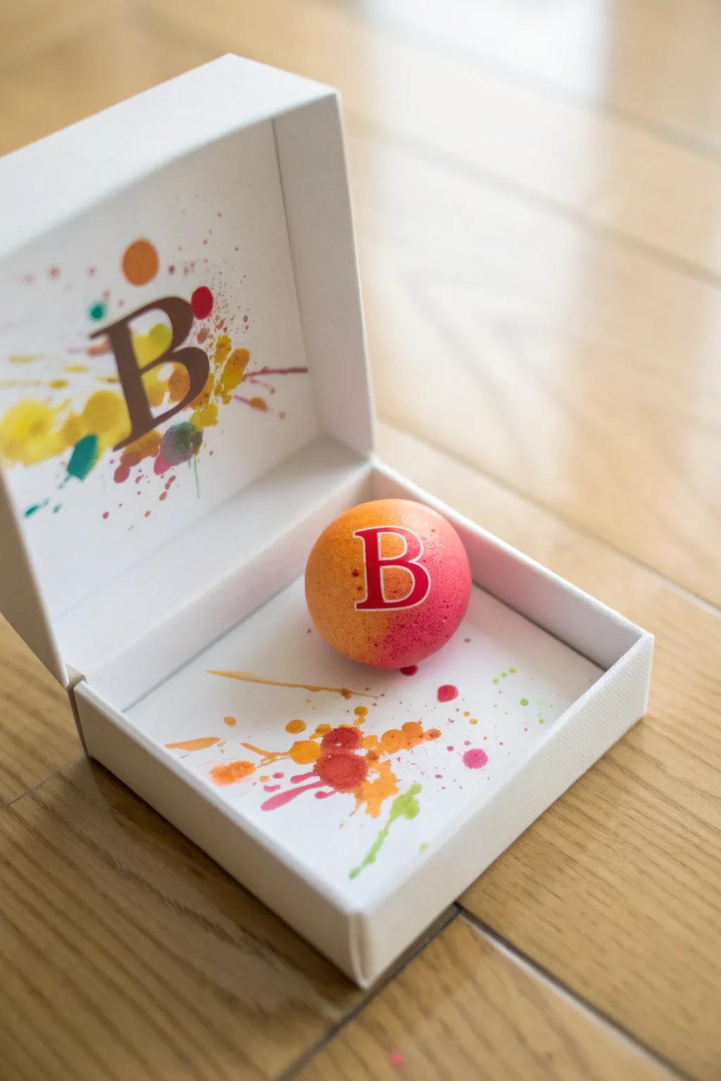 Discover the unexpected charm of abstract art with a bouncy ball twist!