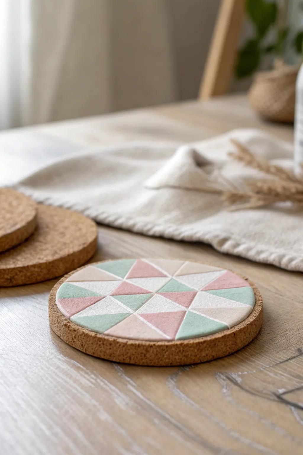 Elevate your gatherings with handcrafted custom coasters that add a touch of elegance and personalization.