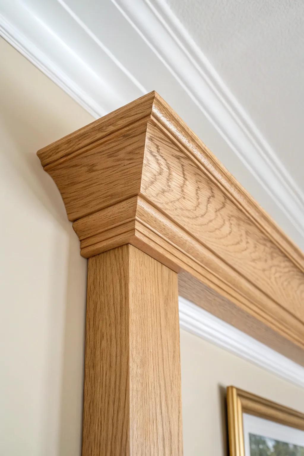 Test a crown molding profile first—one perfect piece can transform the whole ceiling line.
