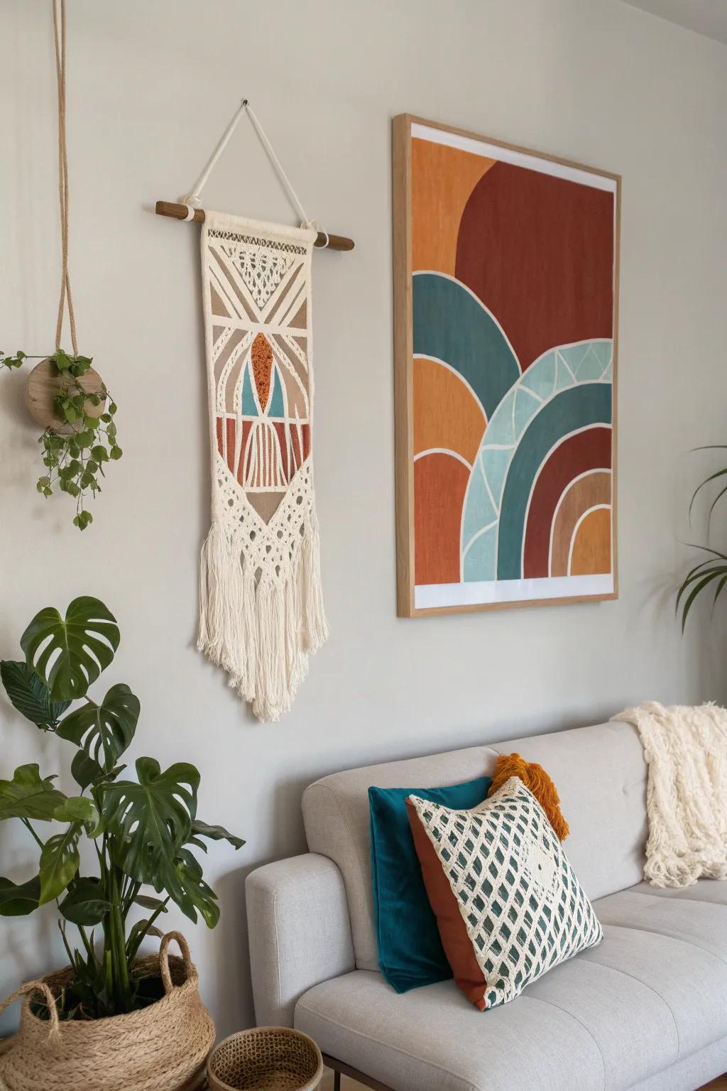 Elevate your space with art that effortlessly hangs without leaving a mark. Discover the magic of command hooks for a gallery wall that evolves with you.