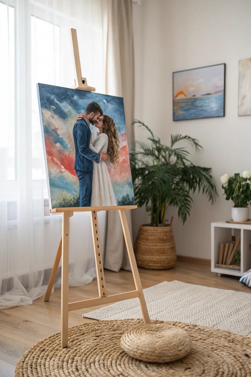Capture your love story on canvas: where memories meet artistry.