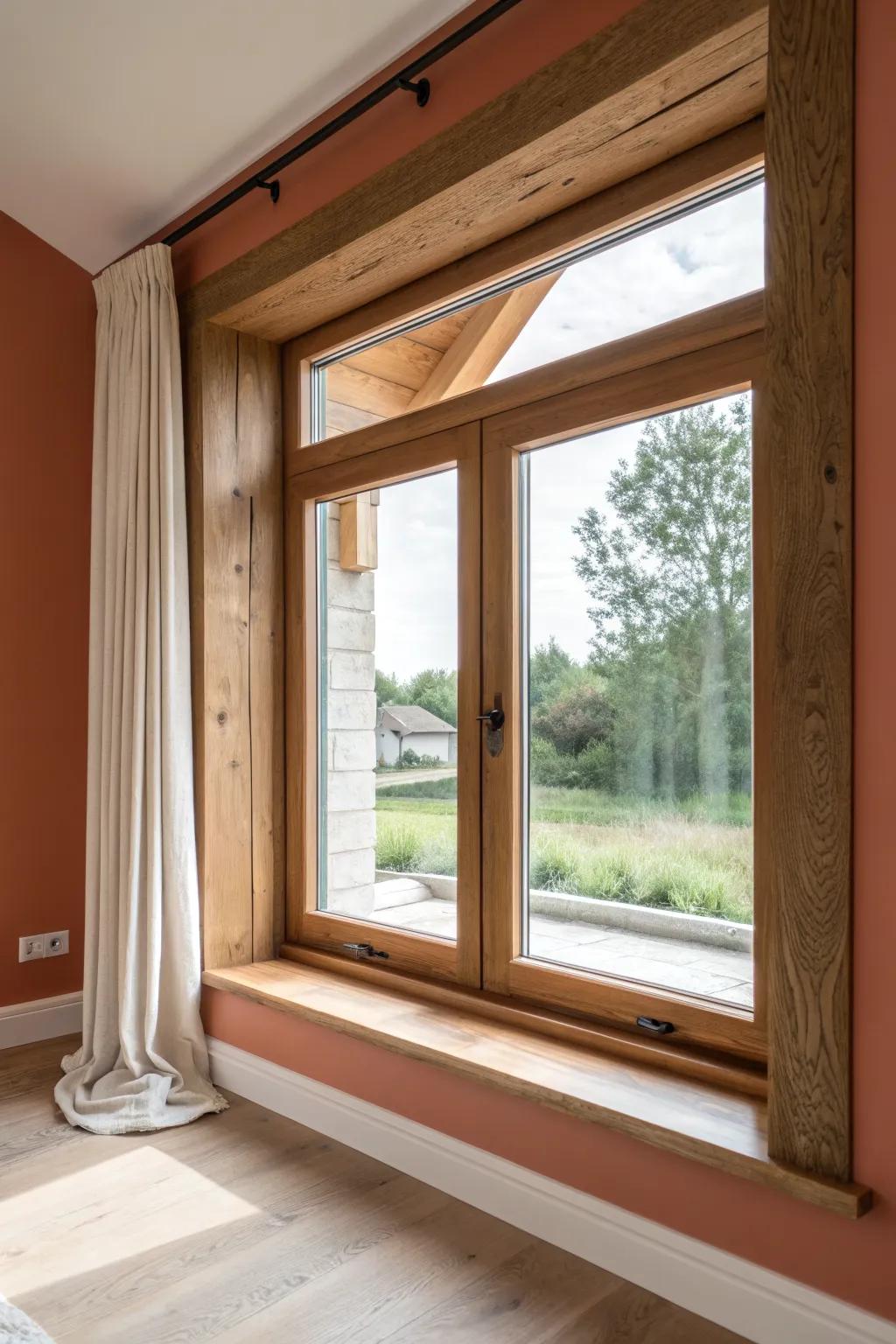 Swap tiny ranch windows for a bold picture window—instant light, space, and modern charm.