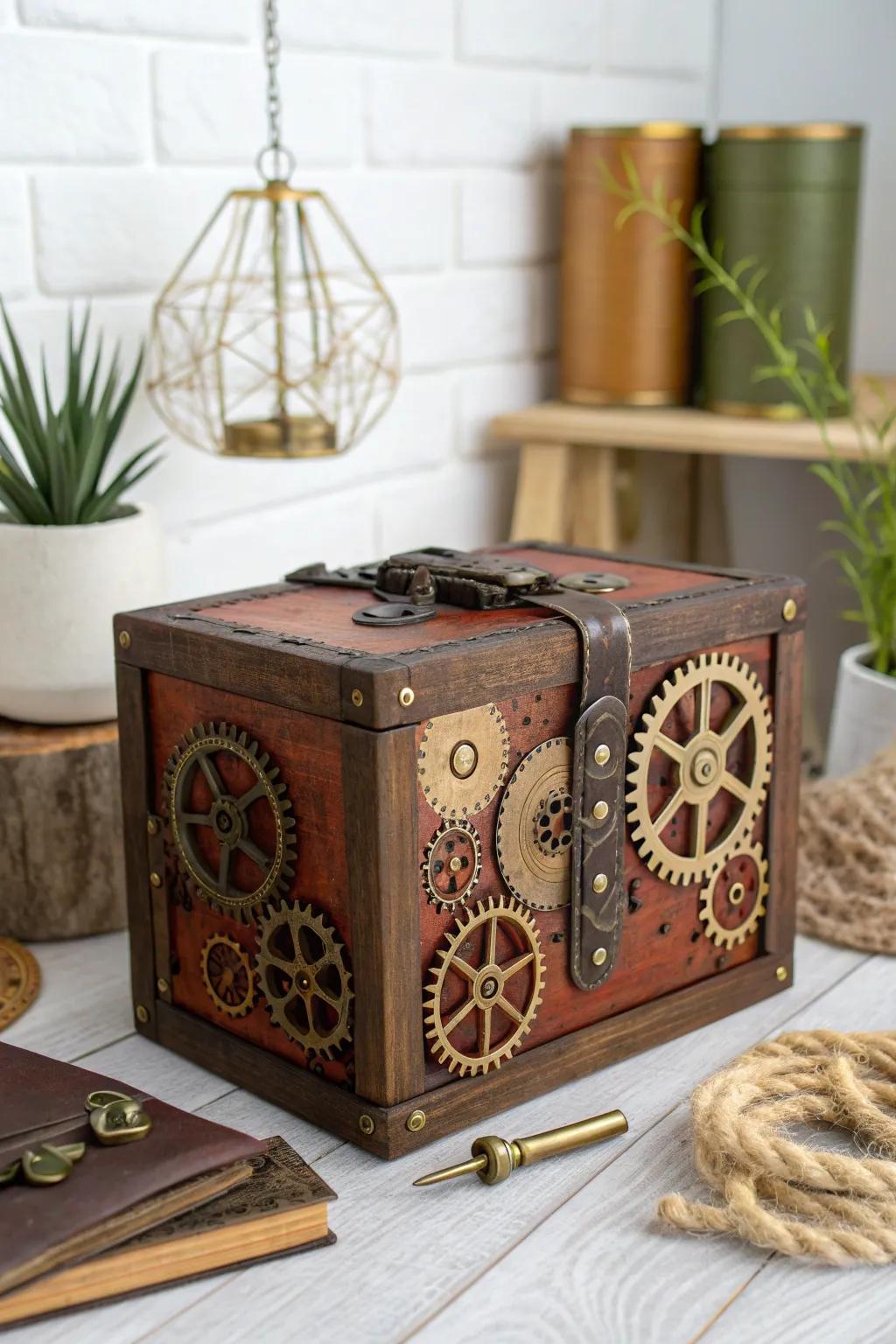 Unlock the magic of time with a steampunk twist. Embrace history and fantasy in perfect harmony.