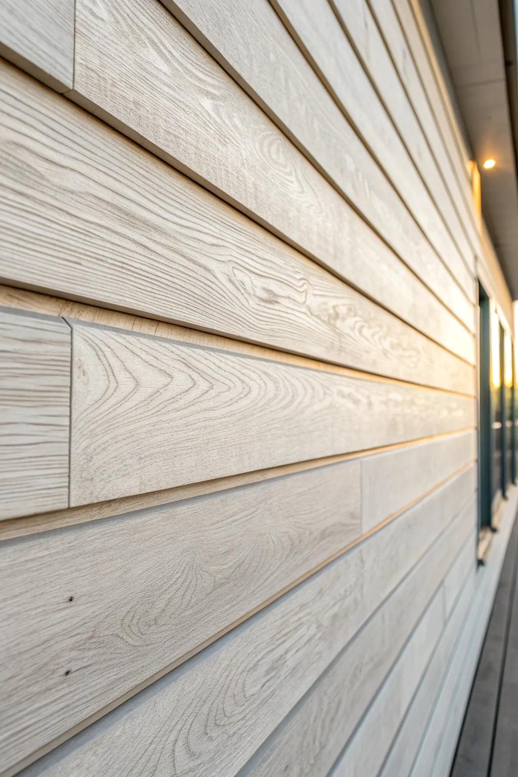 Nickel-gap horizontal siding: that tiny reveal adds crisp shadows and custom-built character.