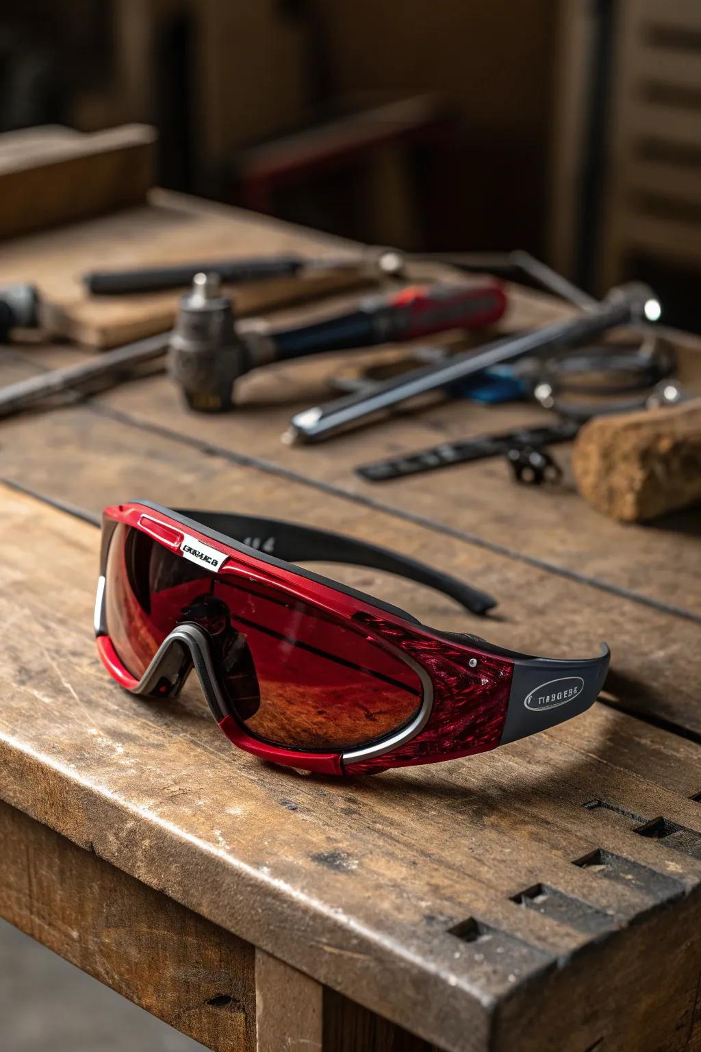 Elevate your workshop style with innovative safety gear that doesn't compromise on flair or protection.