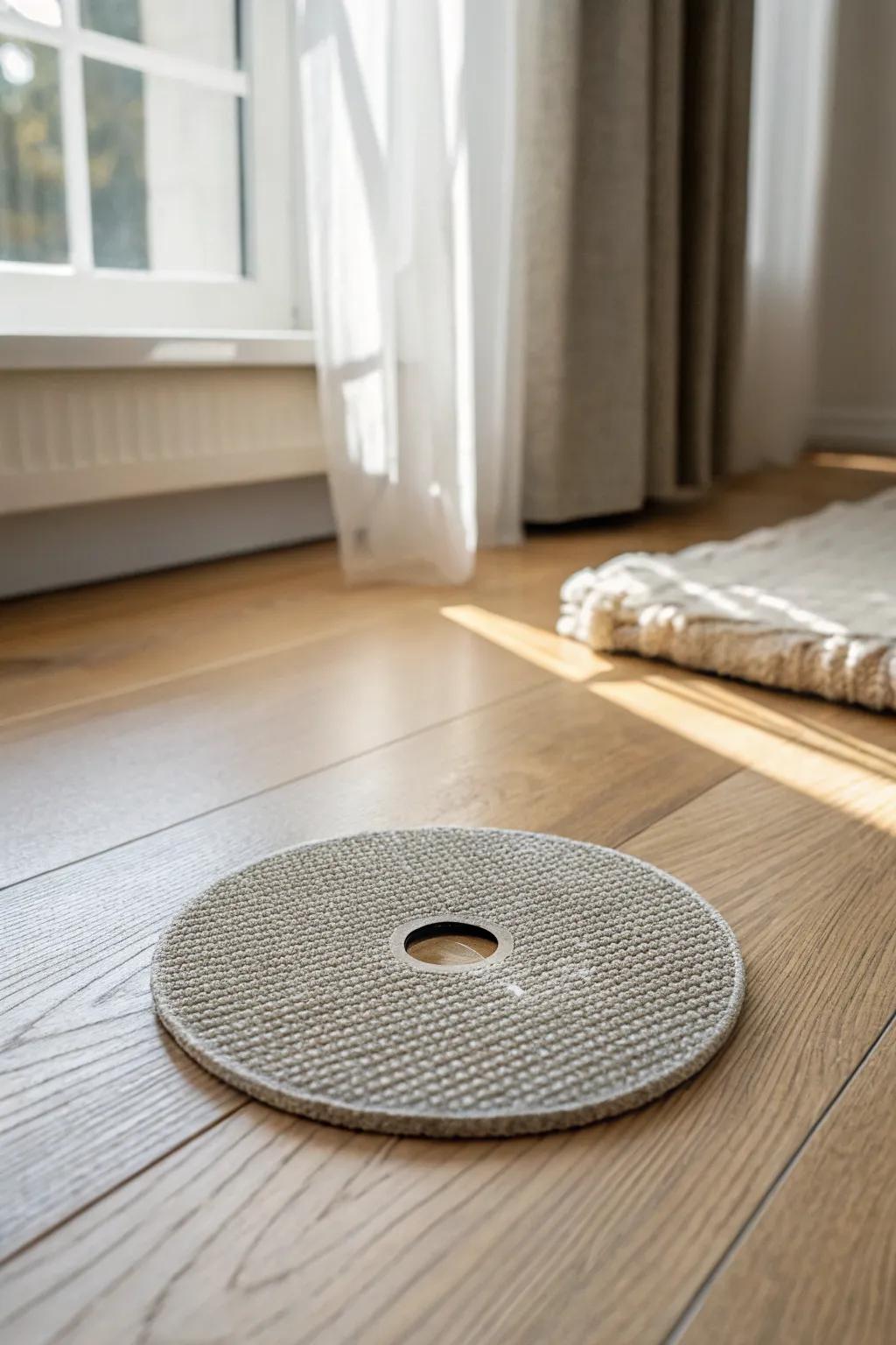Bring tired bedroom wood floors back to life—screen, recoat, and enjoy a soft new sheen.