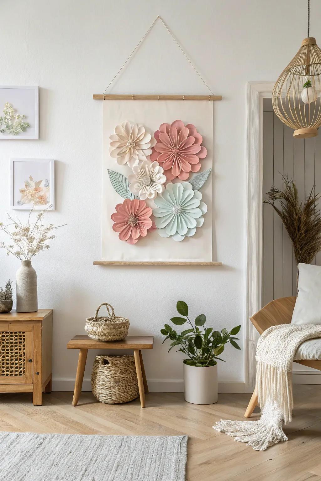 Transform your space with the enchanting beauty of a pop-up garden poster, where every bloom tells a story of nature's elegance.