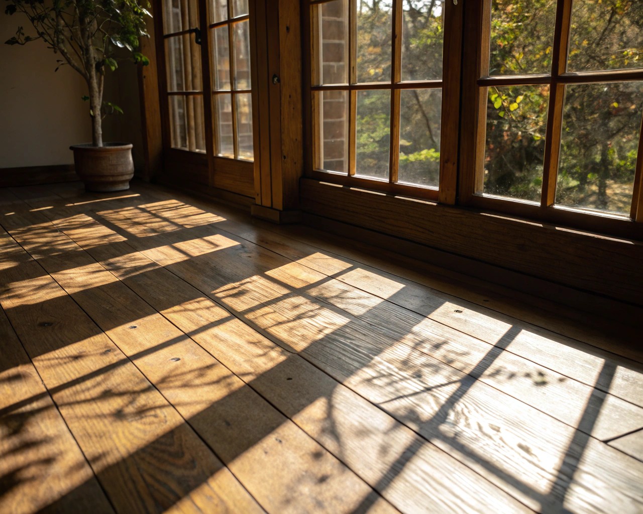 Embrace the transformative effects of light and air on wood and color in interior design.