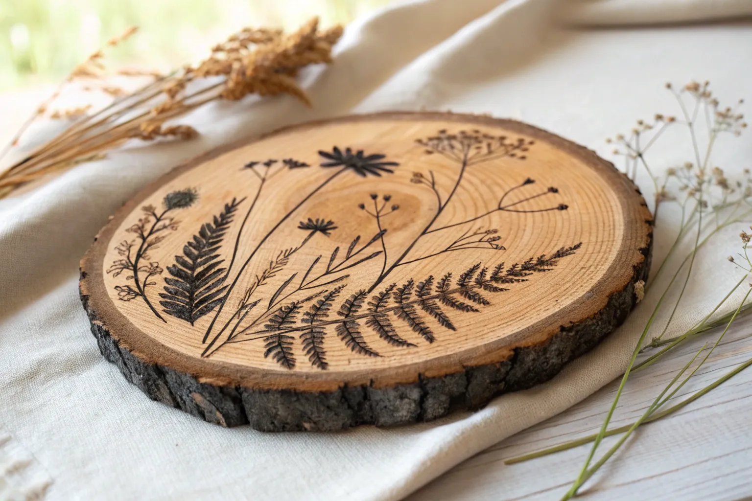 18+ Stylish Burnt Wood Design Ideas for a Warm Home