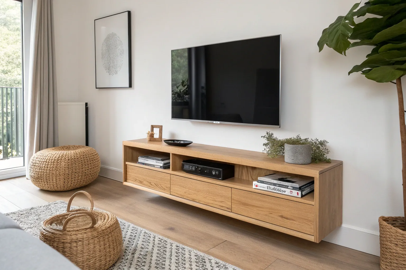10+ Smart Cable Box Shelf Ideas for a Tidy Living Room
