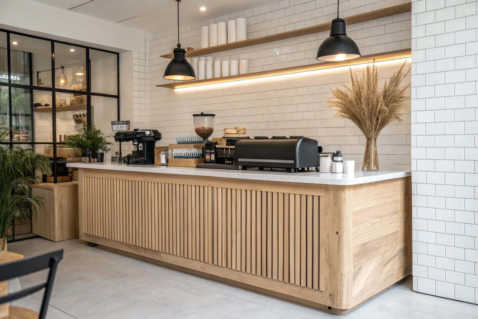 7+ Smart Coffee Shop Bar Design Ideas for Warm Wood Interiors