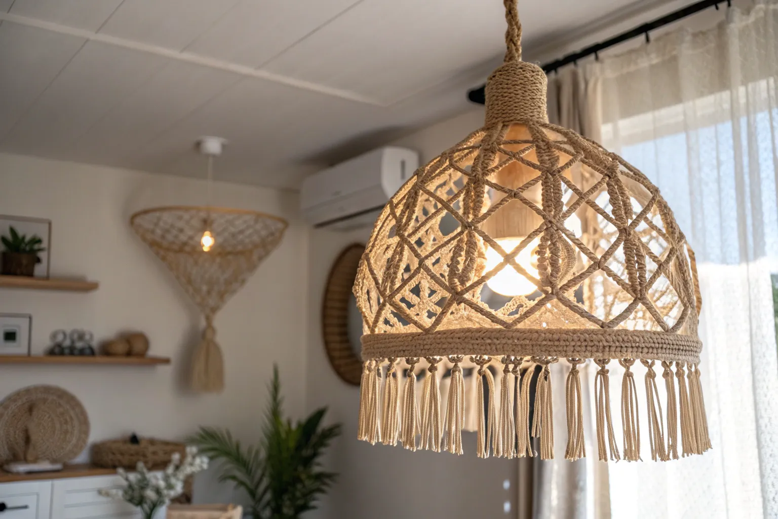 8+ Creative DIY Ceiling Light Cover Ideas