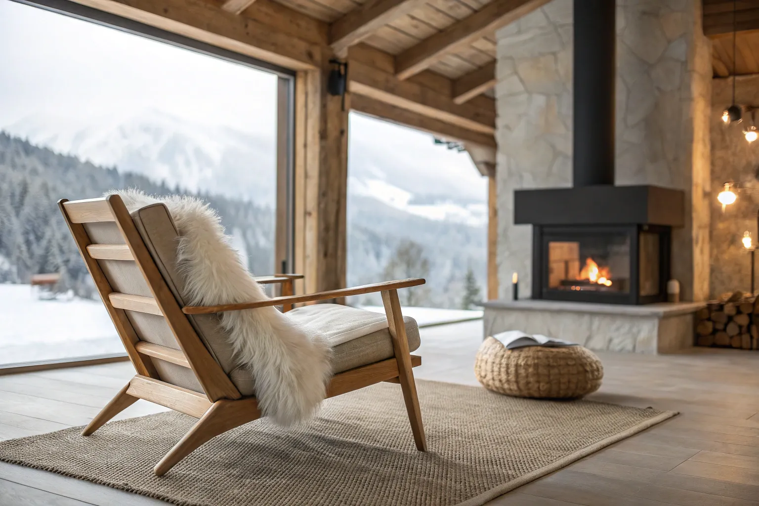 17+ Cozy Decorating Mountain Homes Ideas With Rustic Wood Touches