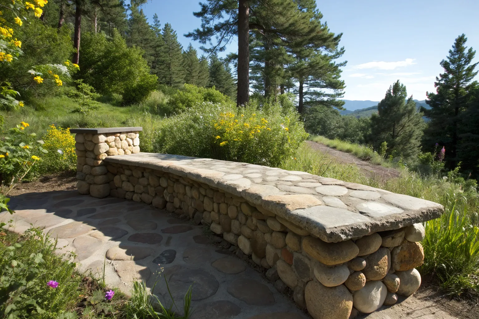 12+ Creative DIY Stone Bench Ideas for Your Garden