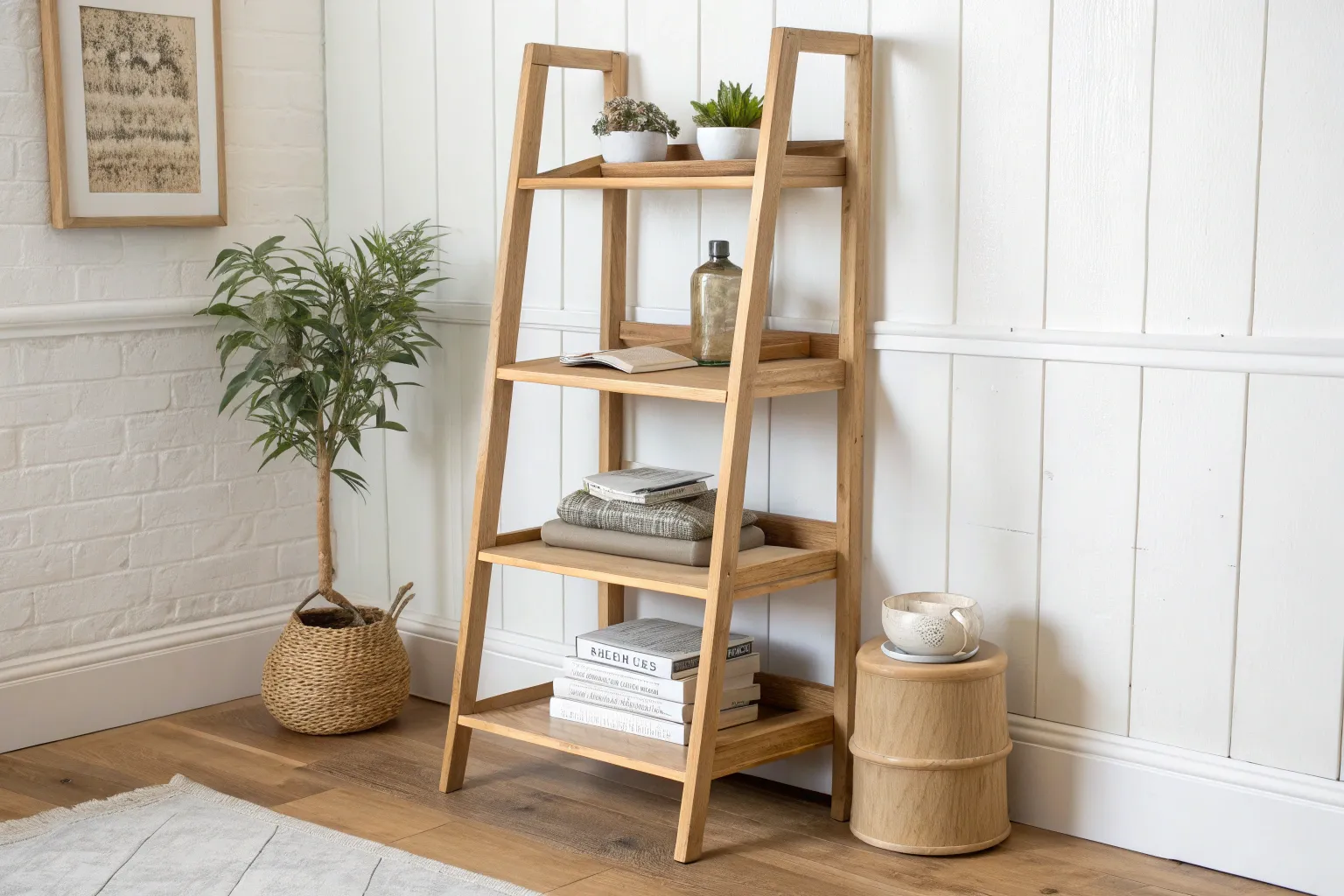 17+ Stylish Free Standing Shelves Ideas for Small Spaces