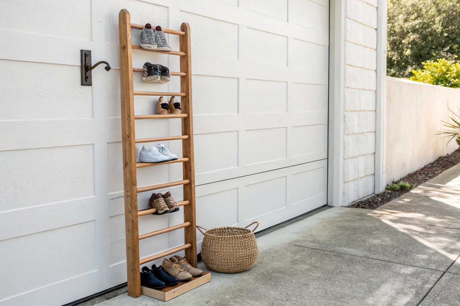 14+ Smart Garage Shoe Rack Ideas for DIY Wood Storage
