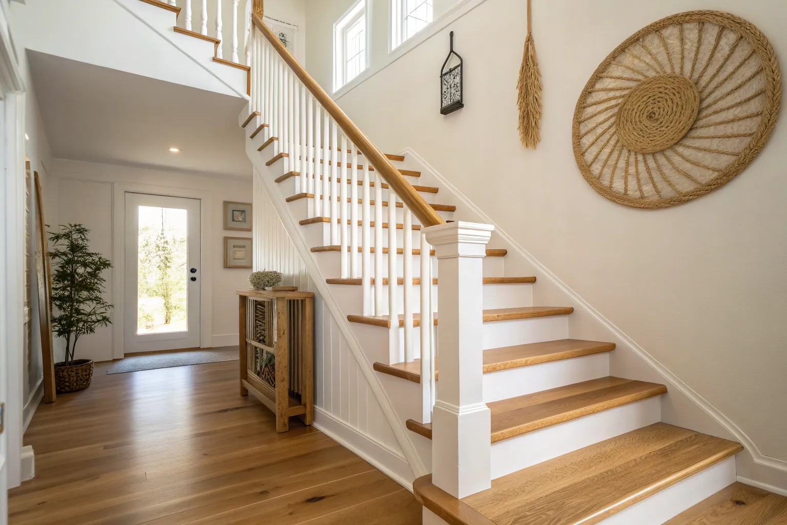 11+ Stunning Hardwood Stairs Ideas for a Warm, Modern Home